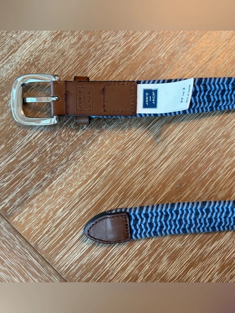 Janie and Jack Stretch Belt Set